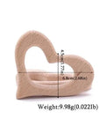 Love Heart 1 - Wooden Teethers - Animal Shaped Baby Teething Toys Storkke Baby Soothers