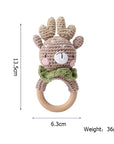 - Crochet Animal Rattles Storkke Rattles