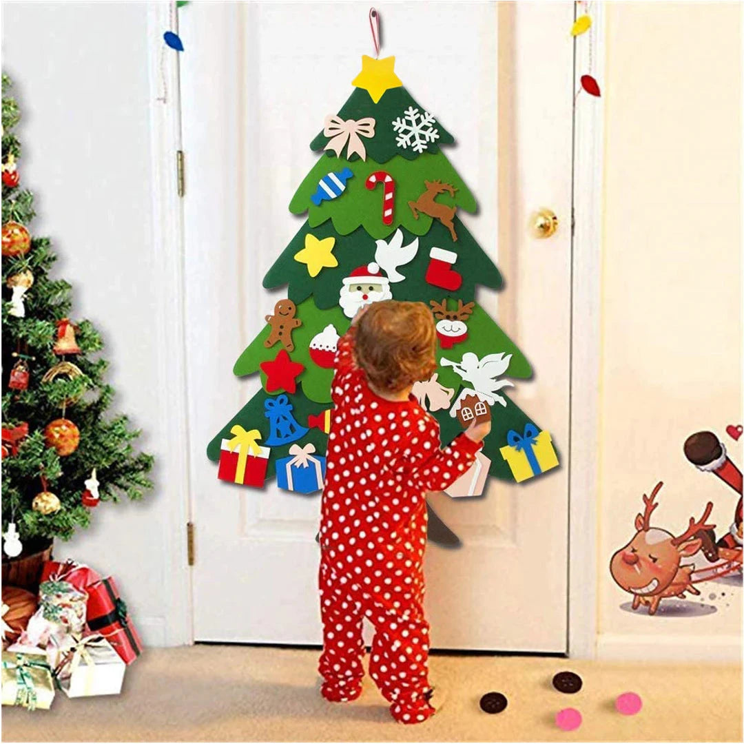 - DIY Felt Christmas Tree Kit with 24 Fun Ornaments Baby Stork Baby & Kids > Toys