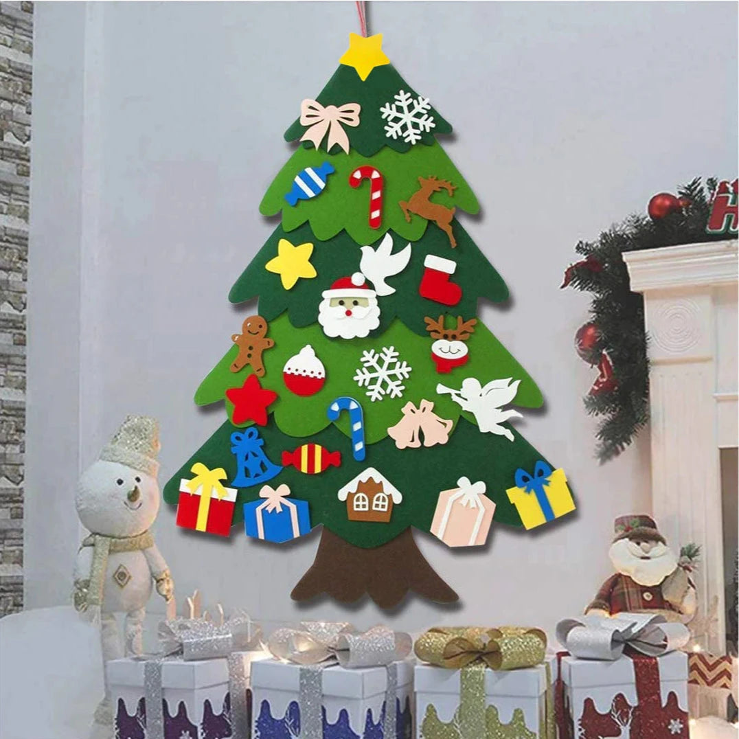 - DIY Felt Christmas Tree Kit with 24 Fun Ornaments Baby Stork Baby & Kids > Toys