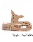 Dear - Wooden Teethers - Animal Shaped Baby Teething Toys Storkke Baby Soothers