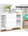 - Baby Changing Table & Diaper Station with Drawers | Nursery Storage Cabinet Keezi Baby & Kids > Kid's Furniture > Changing Tables