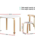 - 3PCS Kids Table and Chairs Set | Activity Toy Play Desk Keezi Baby & Kids > Baby & Kid's Toys > Pretend Play