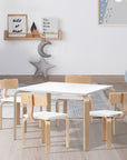 - 5PCS Kids Table and Chairs Set | Activity Toy Play Desk Keezi Baby & Kids > Baby & Kid's Toys > Pretend Play