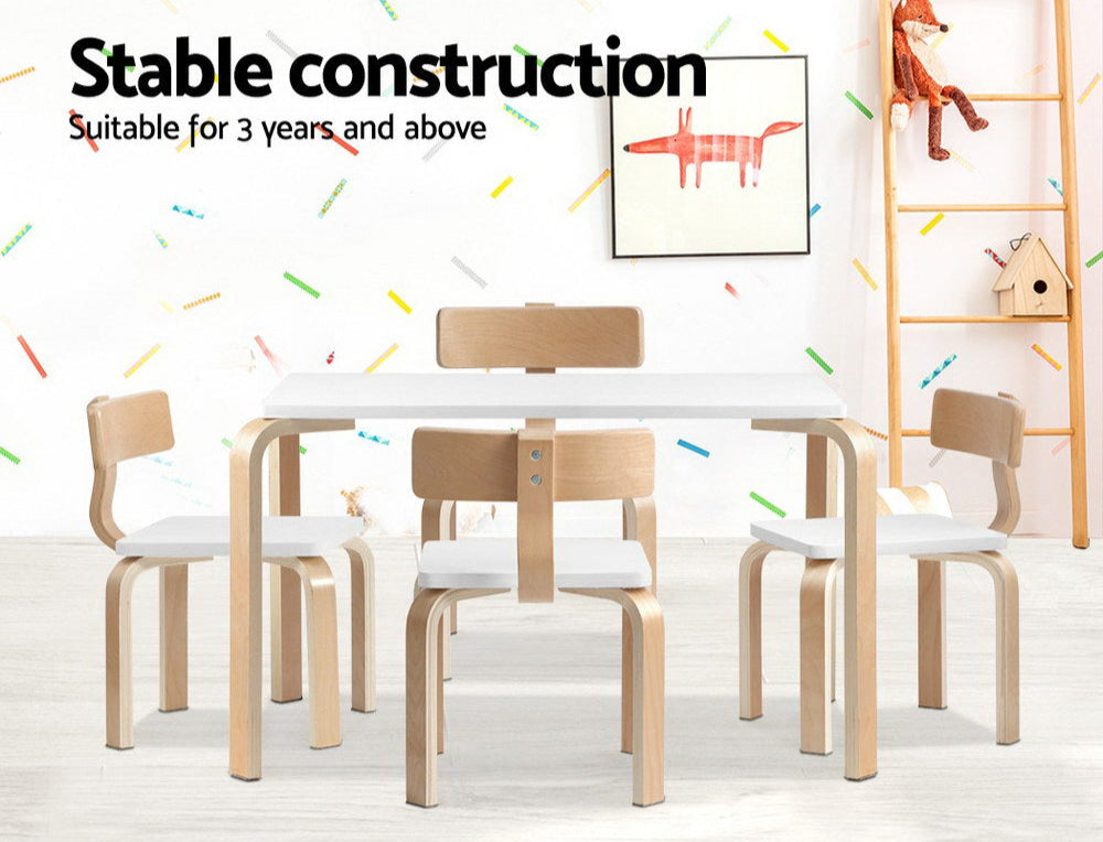 - 5PCS Kids Table and Chairs Set | Activity Toy Play Desk Keezi Baby & Kids > Baby & Kid's Toys > Pretend Play