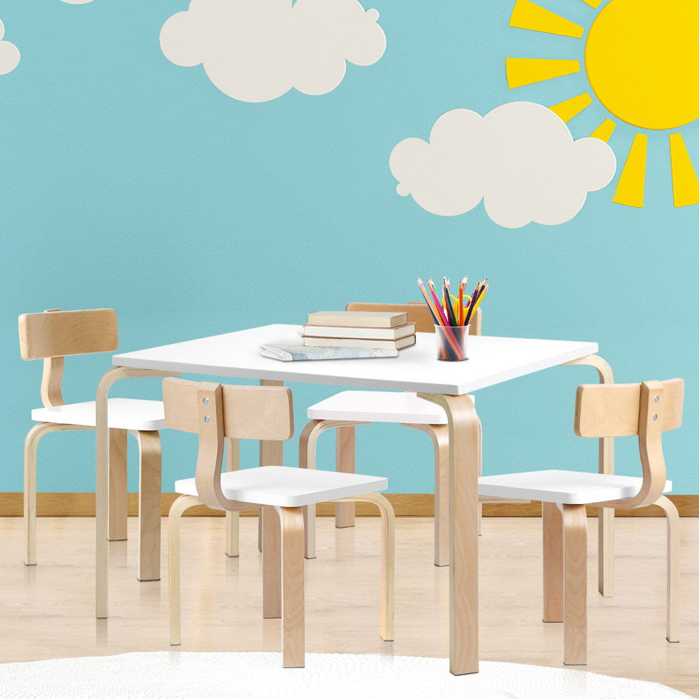 - 5PCS Kids Table and Chairs Set | Activity Toy Play Desk Keezi Baby & Kids > Baby & Kid's Toys > Pretend Play