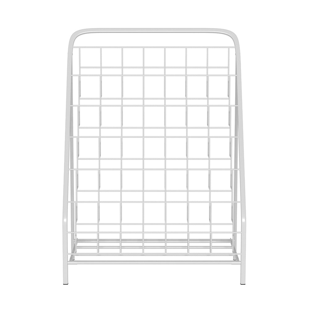 - 6-Tier Foldable Kids Bookshelf – Space-Saving Metal Bookcase & Magazine Rack Keezi Baby & Kids > Kid's Furniture > Kid's Bookcases & Shelves