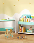 - Kids Bookshelf 2-in-1 Table & Chair Set | Bookcase & Toy Storage Organiser Keezi Baby & Kids > Kid's Furniture > Kid's Bookcases & Shelves