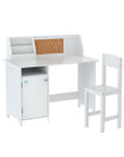 - Kids Study Desk & Chair Set | Storage Cabinet & Corkboard Organiser Keezi Baby & Kids > Kid's Furniture > Kid's Desks