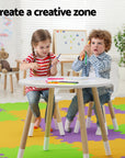 - Kids Table and Chairs Set | Wooden Activity Desk for Play & Learning Keezi Baby & Kids > Kid's Furniture > Kid's Desks