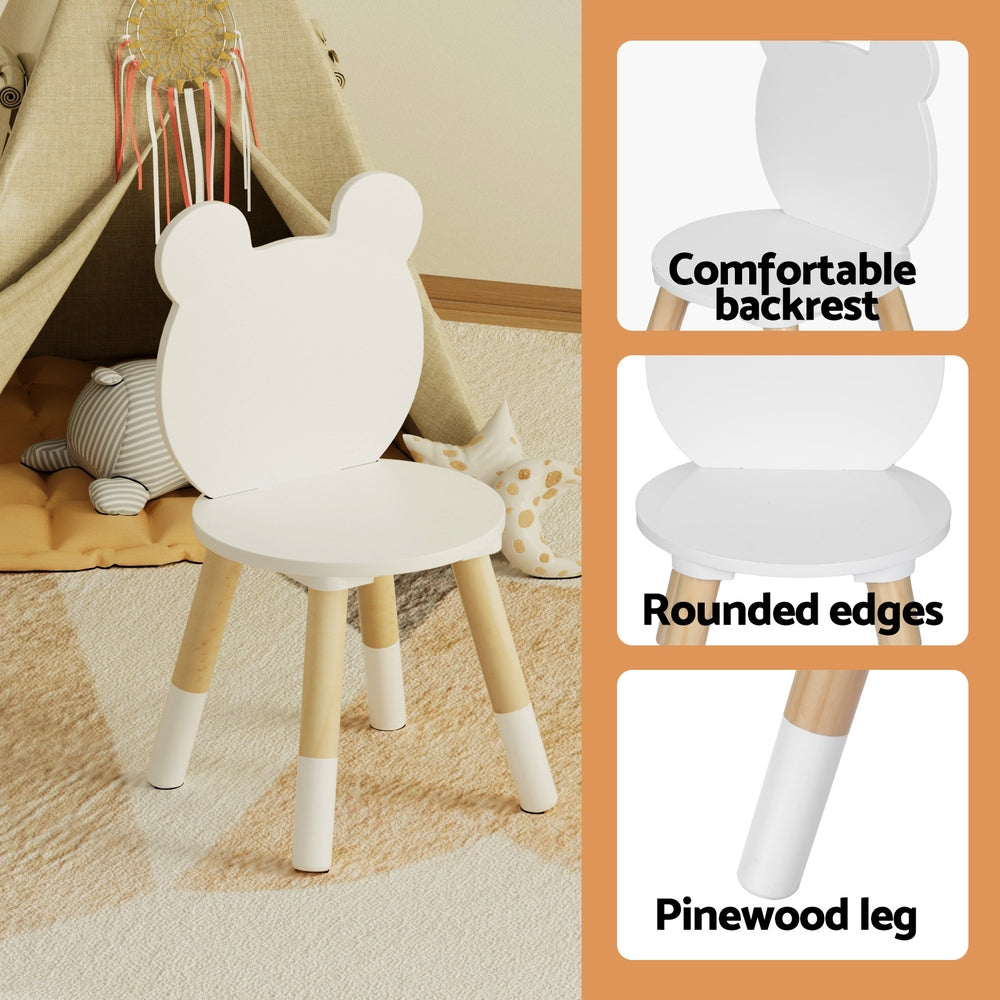 Kids Table and Chairs Set Activity Playing Study Children Desk