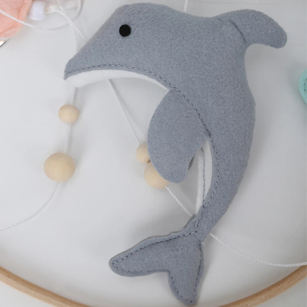 - Underwater Theme Sea Animals Nursery Crib Mobile - Perfect for a Mermaid-Themed Nursery Baby Stork Baby Mobile