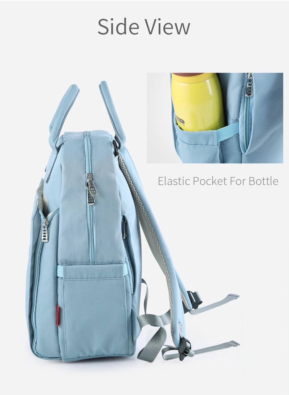 - Multifunctional Waterproof Baby Diaper Backpack – Large Capacity Nappy Bag for Mums & Dads Baby Stork