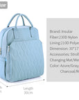 - Multifunctional Waterproof Baby Diaper Backpack – Large Capacity Nappy Bag for Mums & Dads Baby Stork