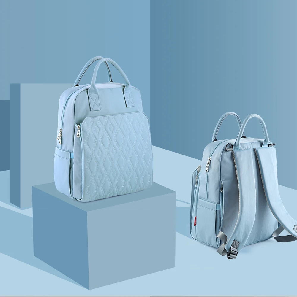 - Multifunctional Waterproof Baby Diaper Backpack – Large Capacity Nappy Bag for Mums & Dads Baby Stork