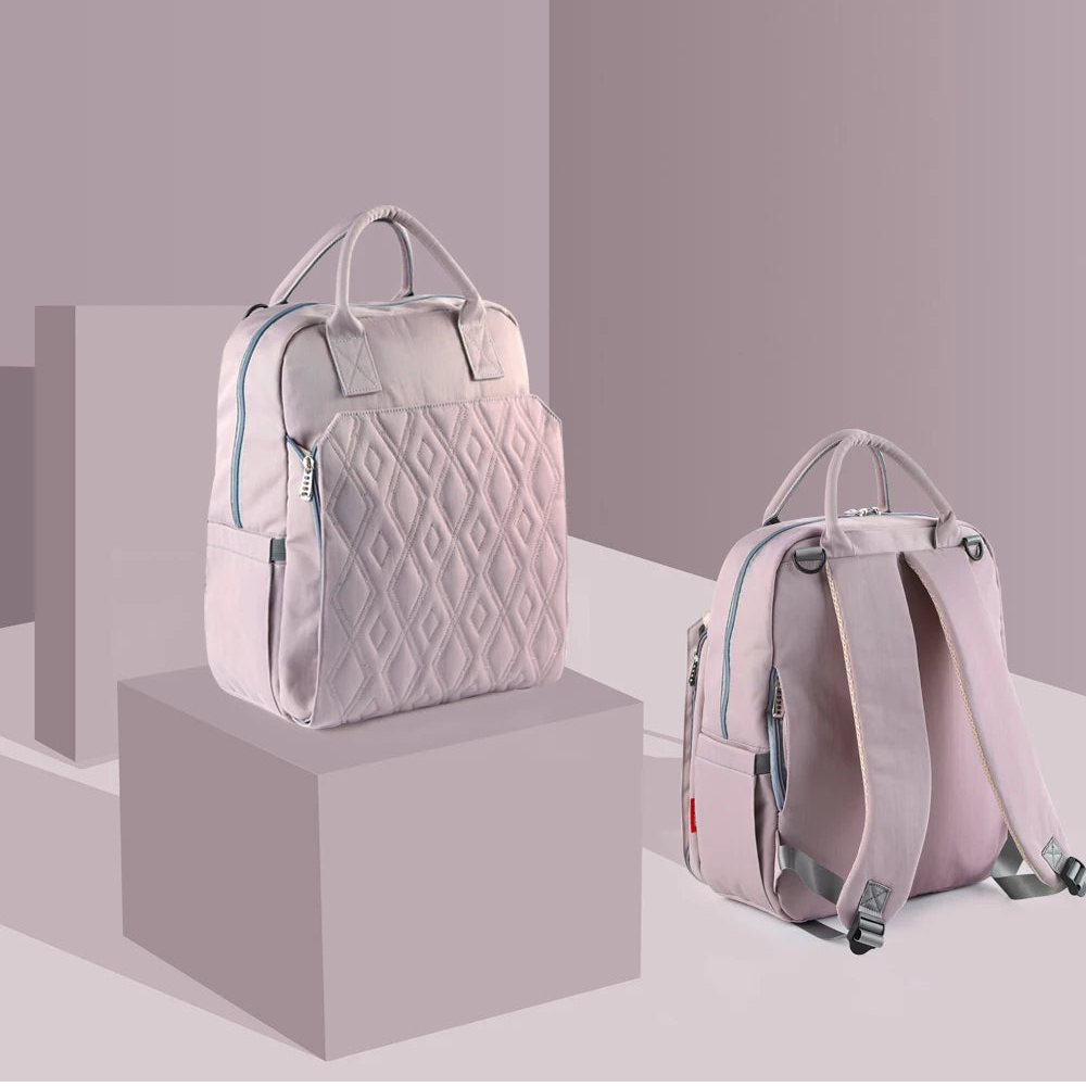 - Multifunctional Waterproof Baby Diaper Backpack – Large Capacity Nappy Bag for Mums & Dads Baby Stork