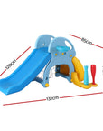 - Kids 5-in-1 Slide & Baseball Playset | Basketball Hoop, Football Goal & Climbing Frame | Indoor & Outdoor Fun Keezi Baby & Kids > Baby & Kid's Toys > Outdoor Play Equipment