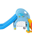 - Kids 5-in-1 Slide & Baseball Playset | Basketball Hoop, Football Goal & Climbing Frame | Indoor & Outdoor Fun Keezi Baby & Kids > Baby & Kid's Toys > Outdoor Play Equipment