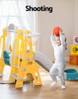 - Kids Slide & Swing Set with Basketball Hoop | 3-in-1 Outdoor Playset Keezi Baby & Kids > Baby & Kid's Toys > Outdoor Play Equipment