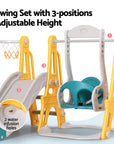 - Kids Slide & Swing Set with Basketball Hoop | 3-in-1 Outdoor Playset Keezi Baby & Kids > Baby & Kid's Toys > Outdoor Play Equipment