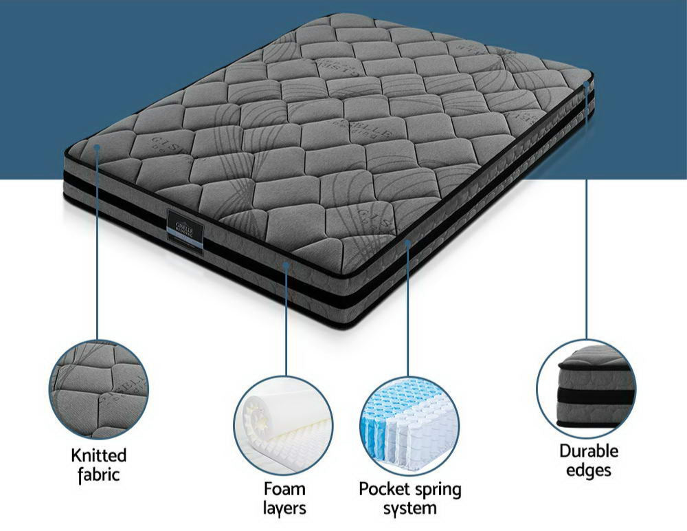 Giselle Bedding 22cm Premium Mattress | Medium Firm Single Bed