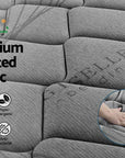 - Giselle Bedding 22cm Premium Mattress | Medium Firm Single Bed Giselle Bedding Furniture > Mattresses > Single Mattress