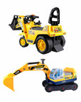- Keezi Kids Ride On Toy Car Bulldozer and Digger with Helmet Outdoor Sandpit Toys Yellow Baby Stork Baby & Kids > Ride On Cars, Go-karts & Bikes > Ride On Cars