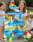 - Sand and Water Table – 4-Tier Waterfall Play Set Keezi Baby & Kids > Baby & Kid's Toys > Building Toys