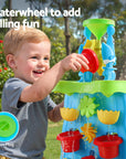 - Sand and Water Table – Waterfall Wall Play Set for Kids Keezi Baby & Kids > Baby & Kid's Toys > Outdoor Play Equipment