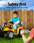- Kids Electric Ride-On Bulldozer – 6V Battery-Powered Digger with Remote Control & Lifting Arm Baby Stork Baby & Kids > Ride On Cars, Go-karts & Bikes > Ride On Cars