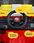 - Kids Ride On Fire Engine Truck – Electric Ride-On Car with Water Gun, Music & Remote Control Baby Stork Baby & Kids > Ride On Cars, Go-karts & Bikes > Ride On Cars