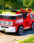 - Kids Ride On Fire Engine Truck – Electric Ride-On Car with Water Gun, Music & Remote Control Baby Stork Baby & Kids > Ride On Cars, Go-karts & Bikes > Ride On Cars