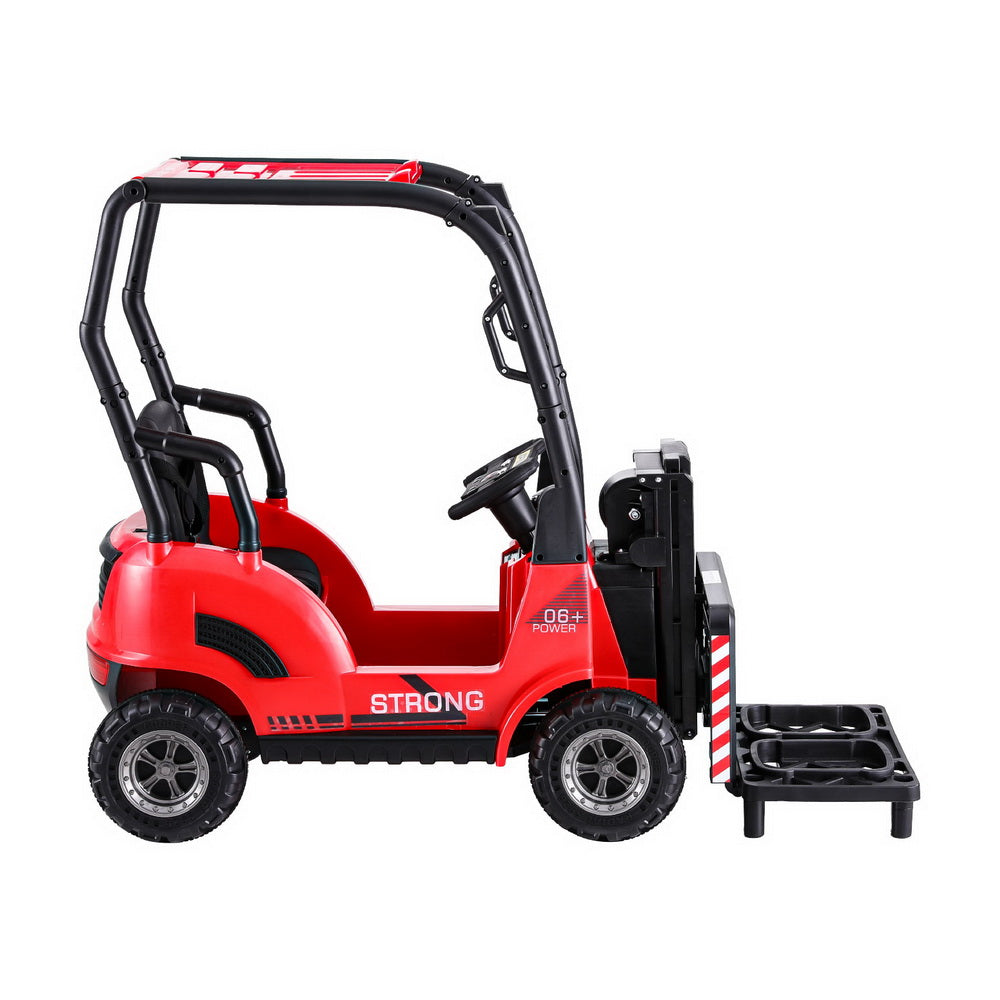 - Kids Electric Ride-On Forklift – 12V Battery-Powered Loader with Remote & Seatbelt (Red) Rigo Baby & Kids > Ride On Cars, Go-karts & Bikes > Ride On Cars
