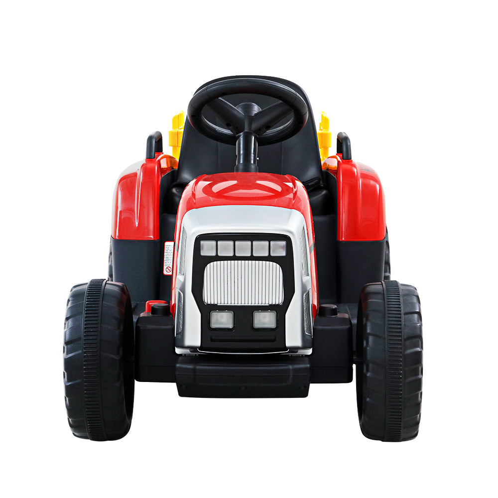 - Electric Electric Ride On Tractor with Trailer | 12V – Red Baby Stork Baby & Kids > Ride On Cars, Go-karts & Bikes > Ride On Cars