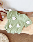 Heart, Cloud & Flower Baby Bodysuit