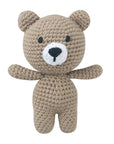Bear - Handmade Crochet Animal Plush Rattle - 12 Adorable Designs Baby Stork Stuffed Animals