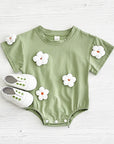 Heart, Cloud & Flower Baby Bodysuit