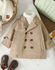 - Classic Toddler Trench Coat Baby Stork