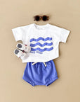 - Good Vibes 2 Piece Set – Cotton Tee & Shorts Baby Stork