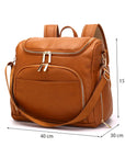 - Luxury Compact Vegan Leather Diaper Bag Baby Stork