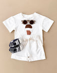 - Ice Cream 2 Piece Set – Cotton Tee & Shorts Baby Stork