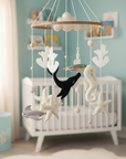 - Ocean Baby Mobile | Whale, Turtle & Seahorse Nursery Mobile Baby Stork