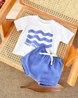 - Good Vibes 2 Piece Set – Cotton Tee & Shorts Baby Stork