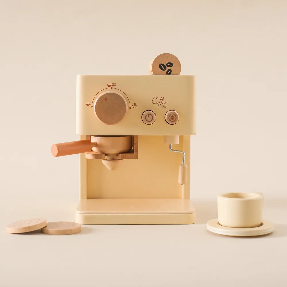 - Wooden Toddler Play Coffee Machine Baby Stork Baby & Kids > Toys