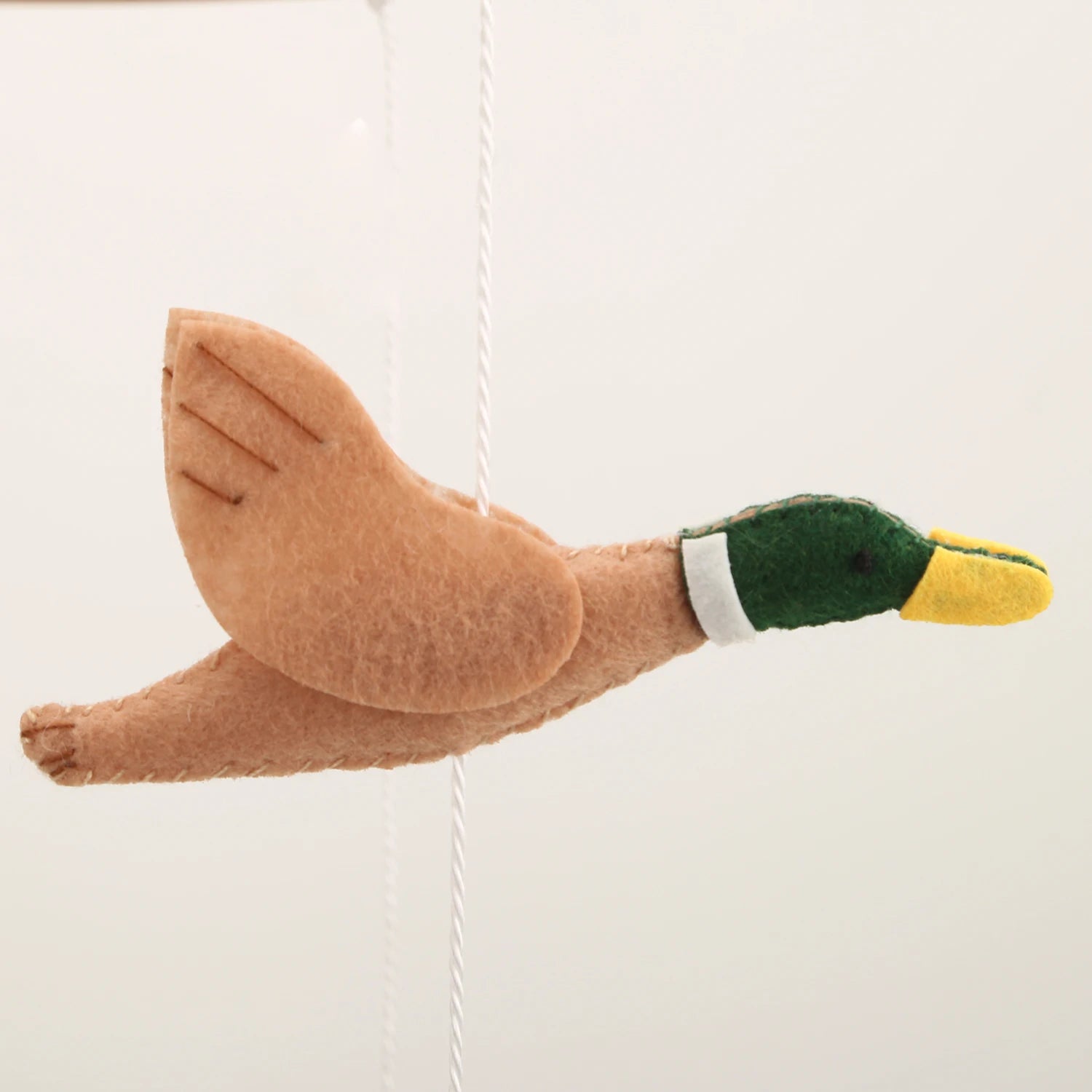 - Duck Pond Adventure Baby Mobile – Felt Mallard & Dog Nursery Cot Mobile Baby Stork Baby Mobile