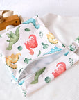 - 3 Piece Reusable Waterproof Baby Wet Bag Set – Multi-Size, 6 Cute Designs Baby Stork