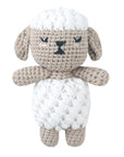 Sheep - Handmade Crochet Animal Plush Rattle - 12 Adorable Designs Baby Stork Stuffed Animals