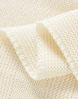 - Super Soft Knitted Baby Blanket – Heart Pattern (90×70cm) Baby Stork