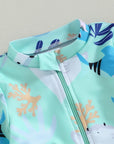 - Ocean Adventure Long Sleeve Swimsuit Baby Stork