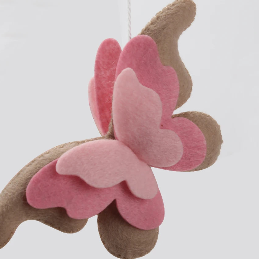 - Handmade Butterfly Baby Mobile – Pink Nursery Cot Mobile with Stars & Rainbows Baby Stork Baby Mobile